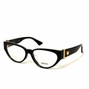Versace Mod 3366 F  GB1 Black Gold Eyeglasses Authentic New